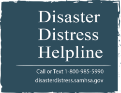 Disaster Distress Helpline 
